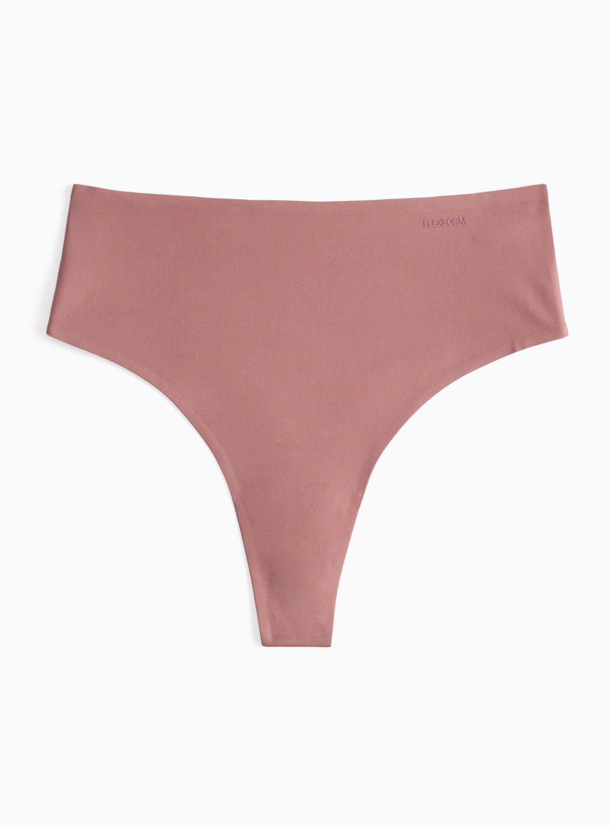 Flexform™ Rose Brown High Waist Thong 20 - Image 2 thumbnail